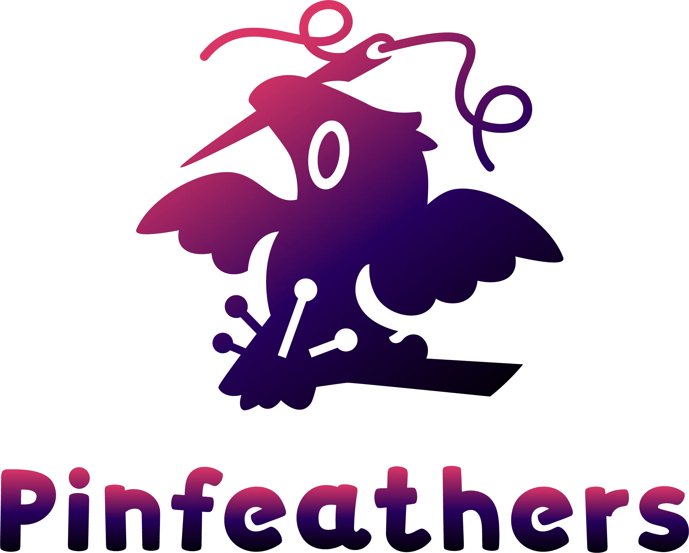 Pinfeathers logo