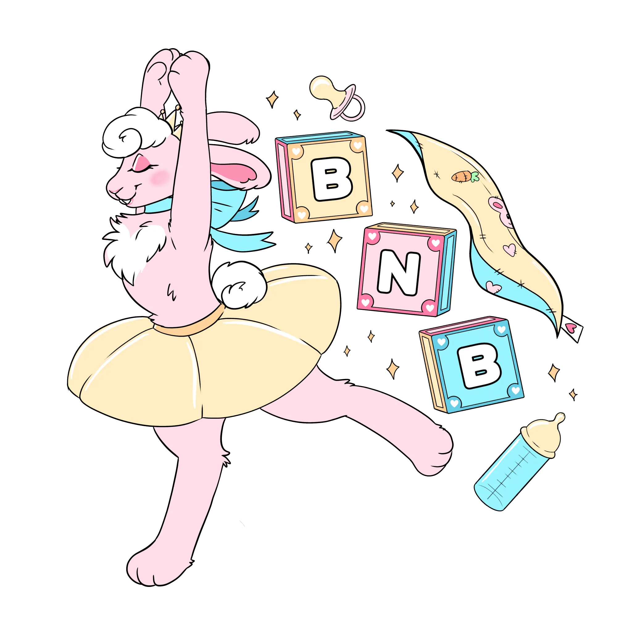 Husky suits/ BNB logo