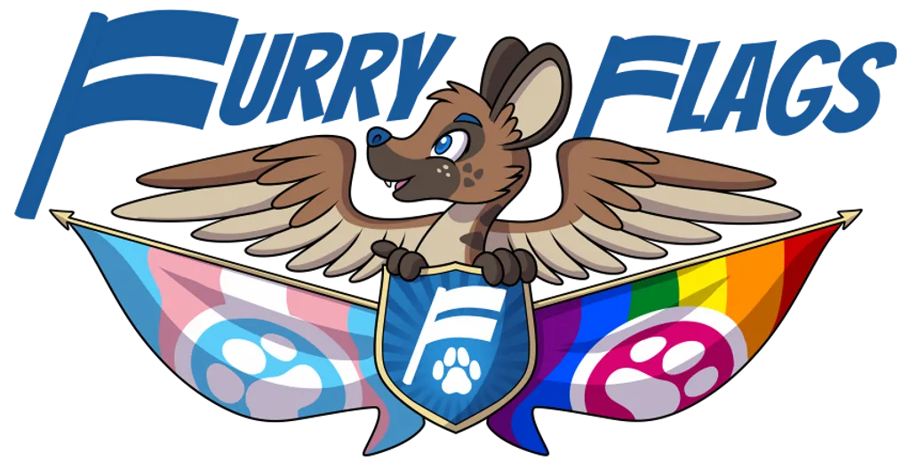 Furry Flags and Shifter Arts logo