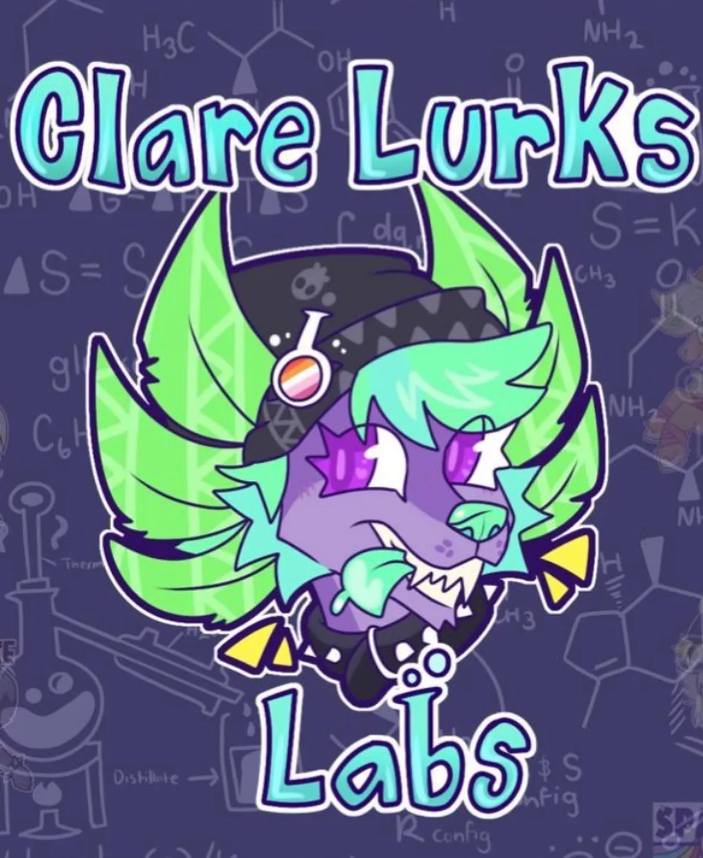 Clare Lurks Labs logo