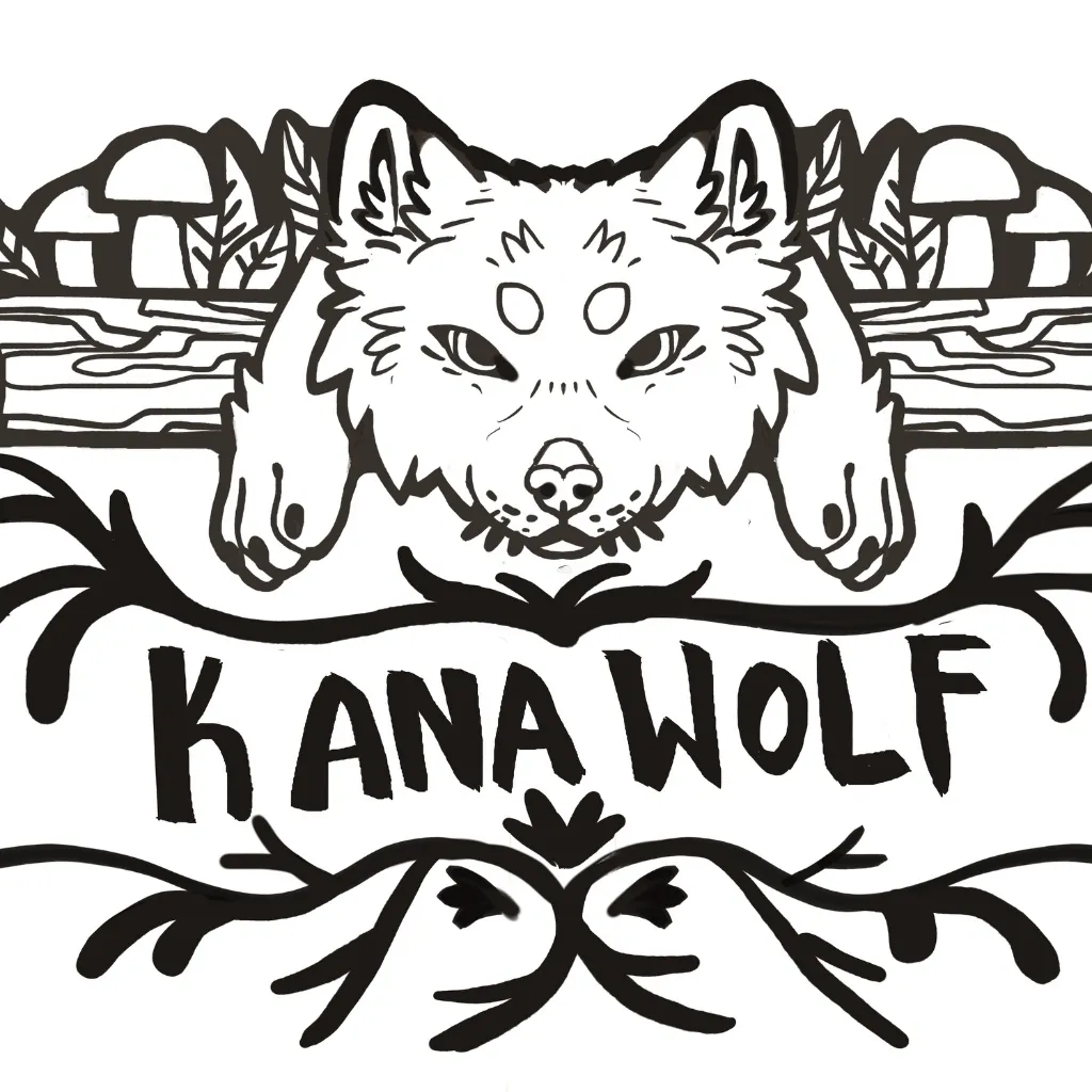 Kana Wolf Illustrations logo