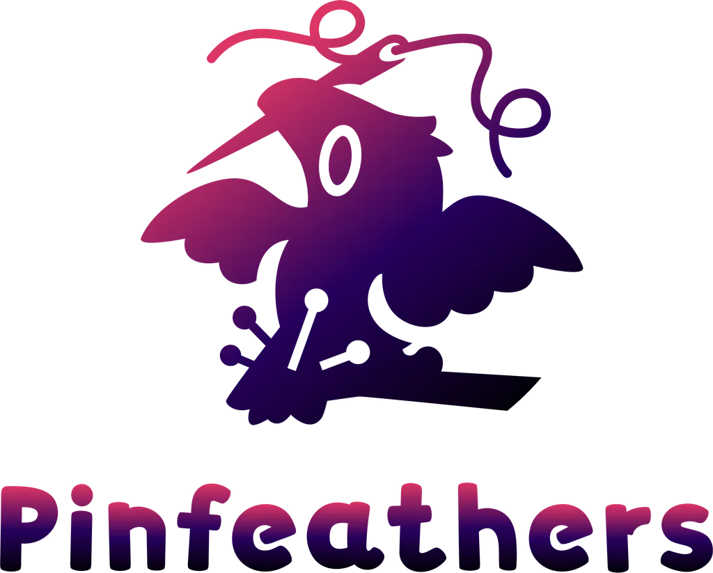 Pinfeathers logo