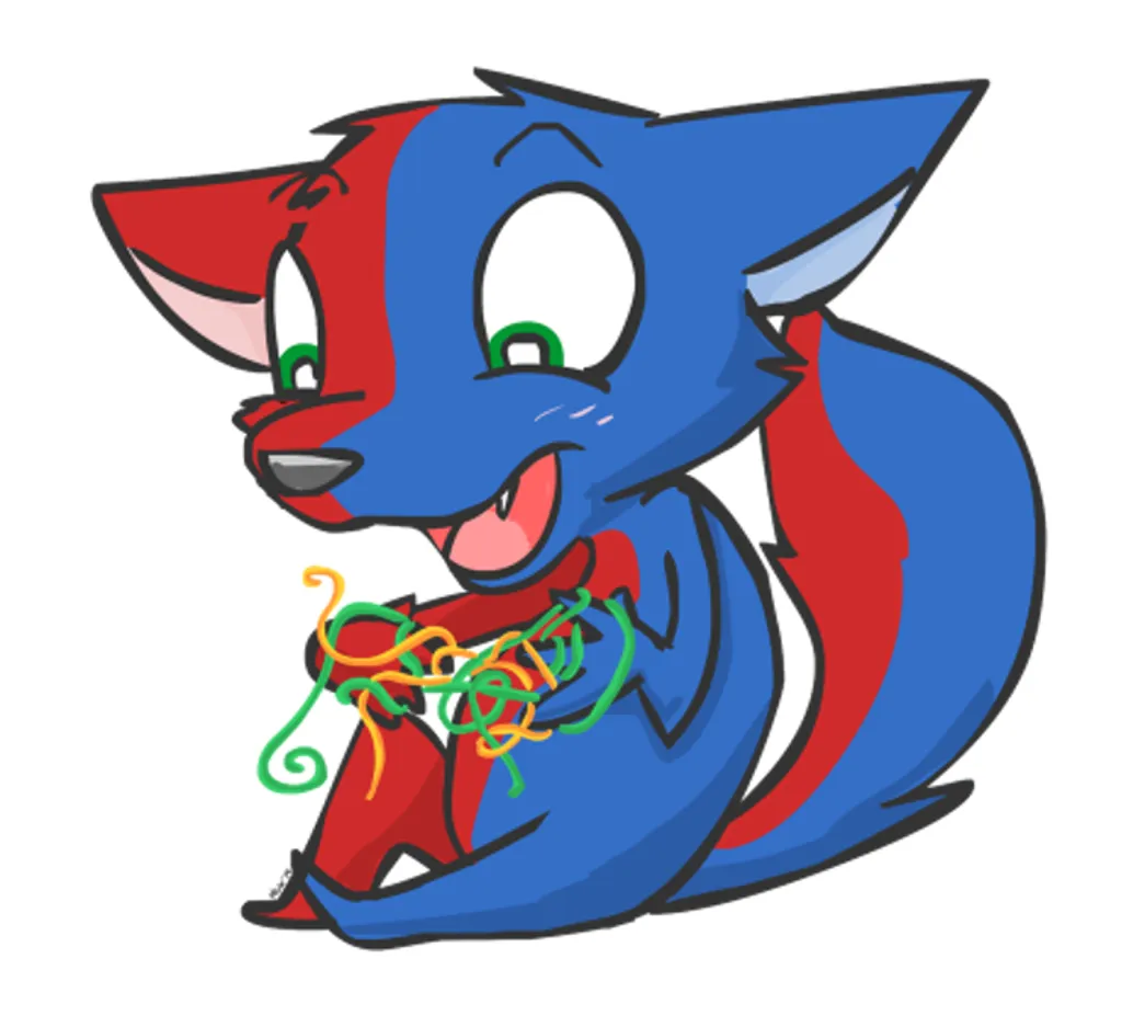 The Knotty Fox Creations logo